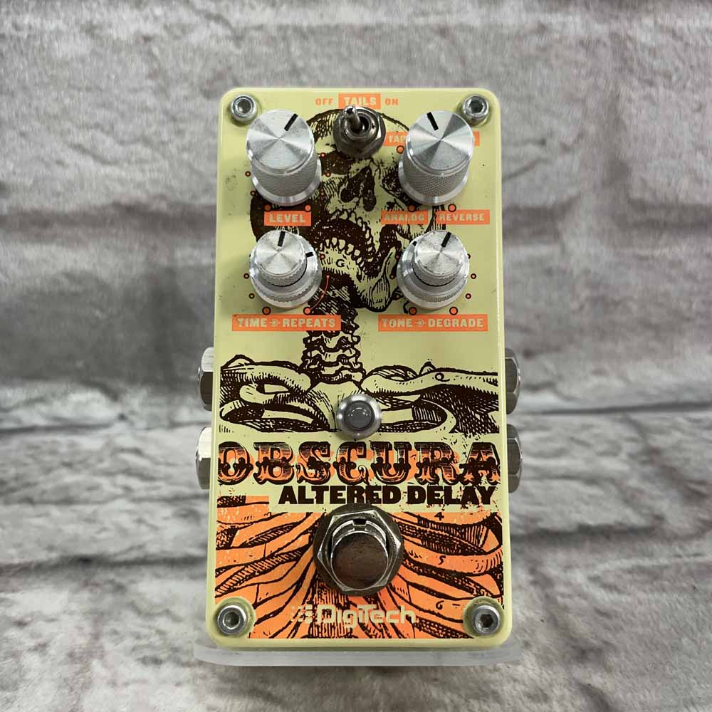 Used:  DigiTech Obscura Altered Delay Pedal