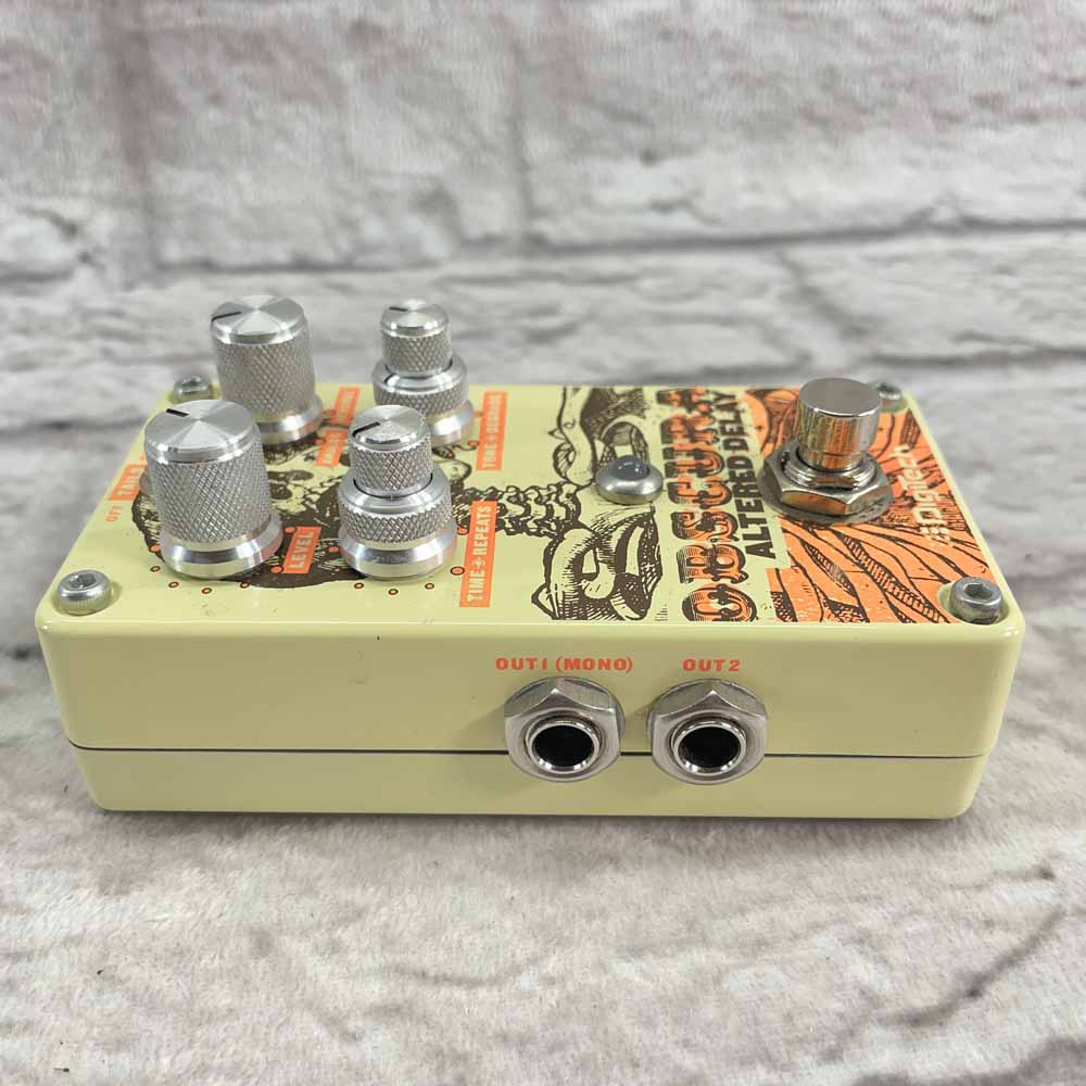 Used:  DigiTech Obscura Altered Delay Pedal