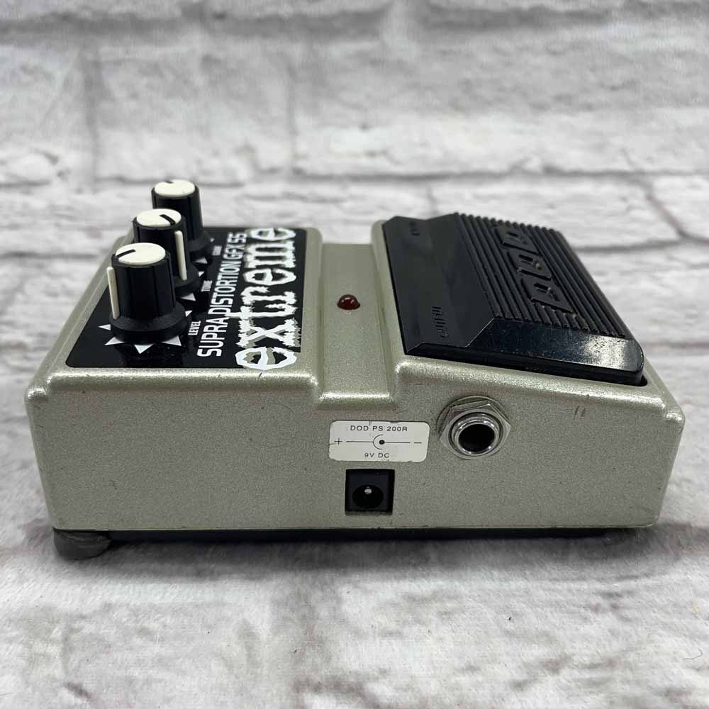 Used:  DOD Supra Extreme GFX 55 Distortion Pedal