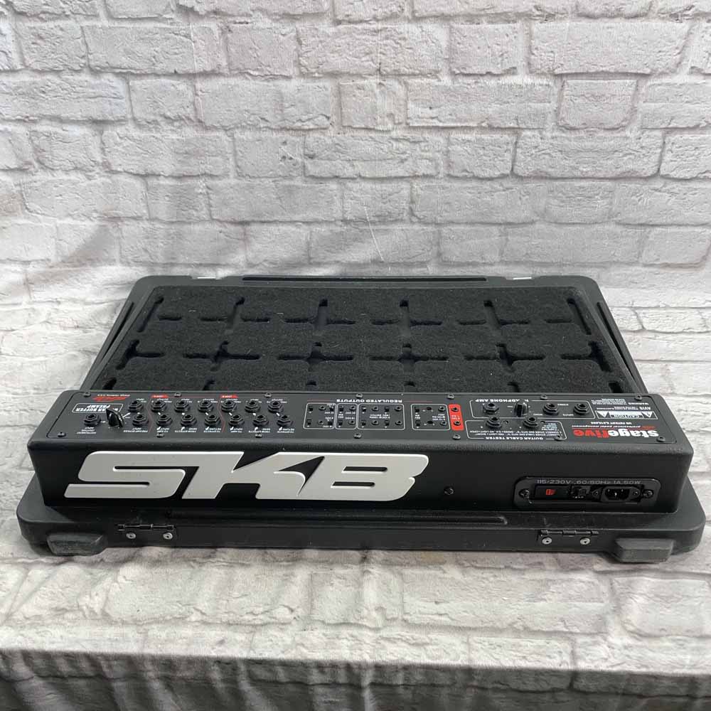 Used:  SKB Cases-STAGE-5 Pedalboard with Hard Case