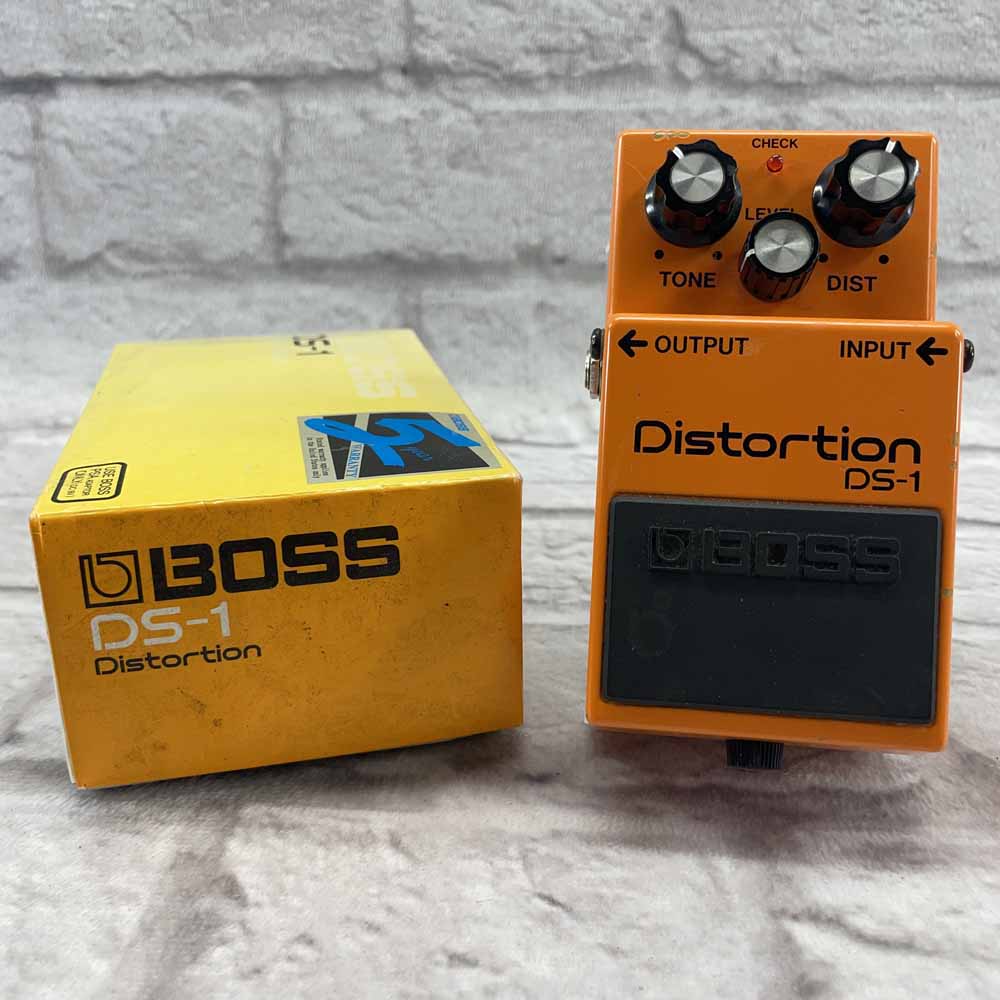Used:  Boss DS-1 Distortion Pedal