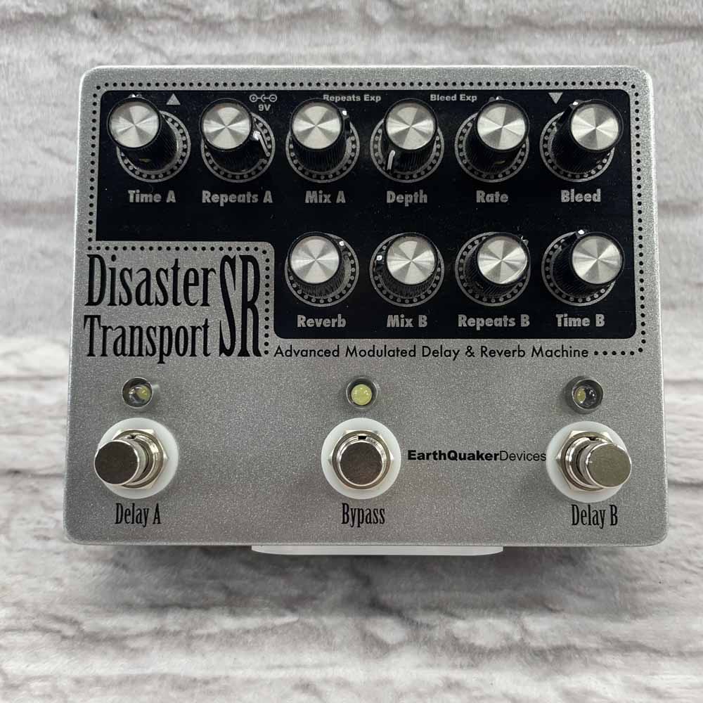 Used:  EarthQuaker Devices Disaster Transport SR Advanced Modulated Delay & Reverb Pedal