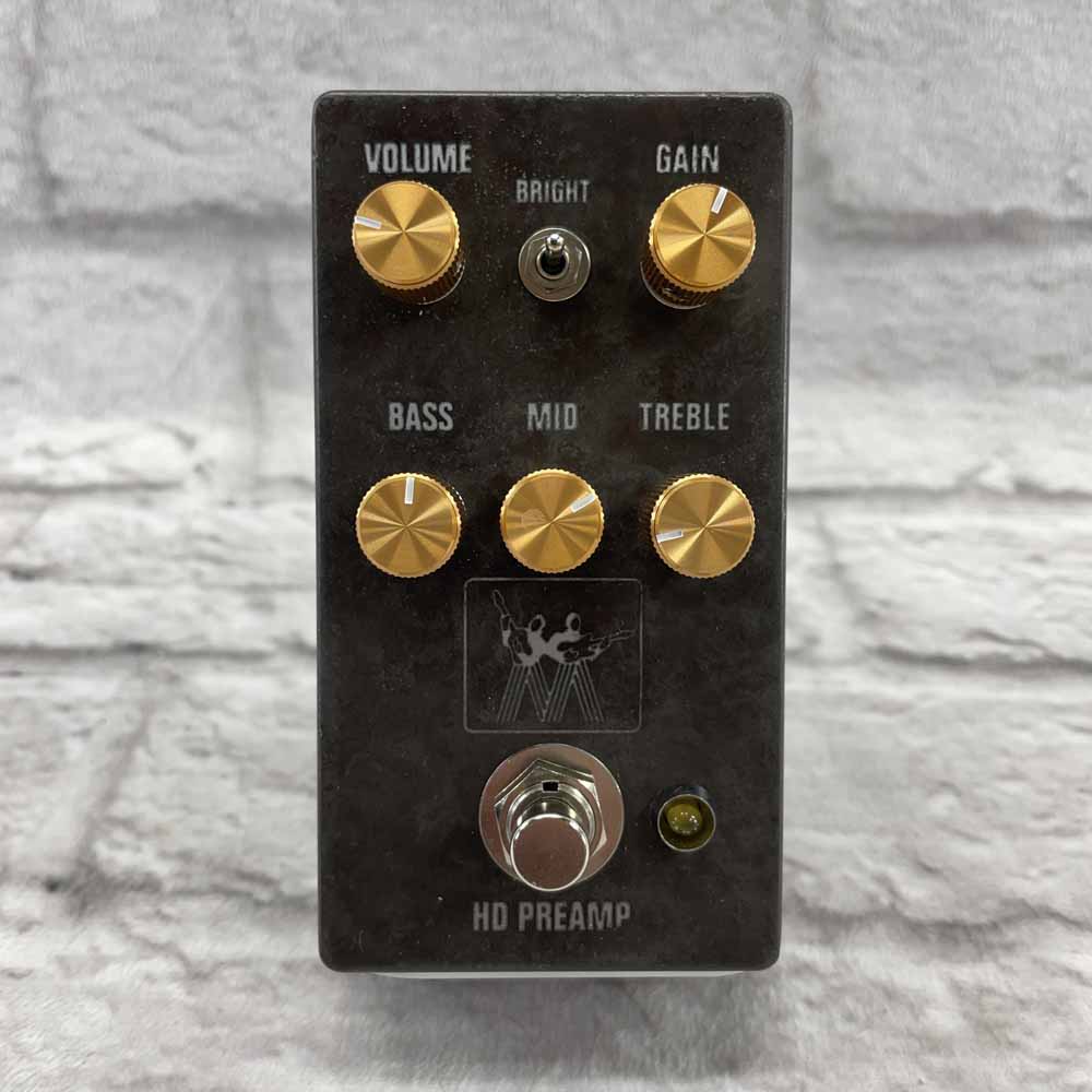 Used:  Nerd Knuckle Effects HD Preamp Pedal