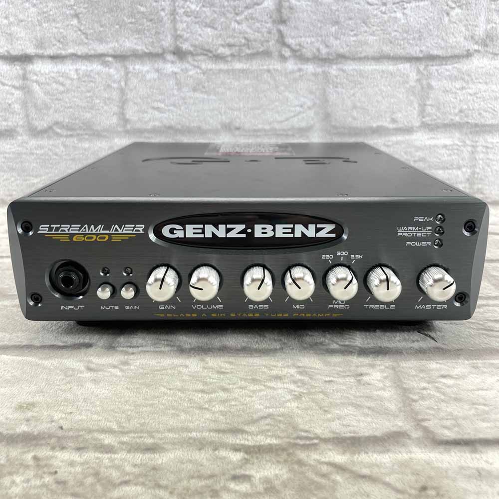 Used:  Genz Benz Streamliner 600 Bass Amp