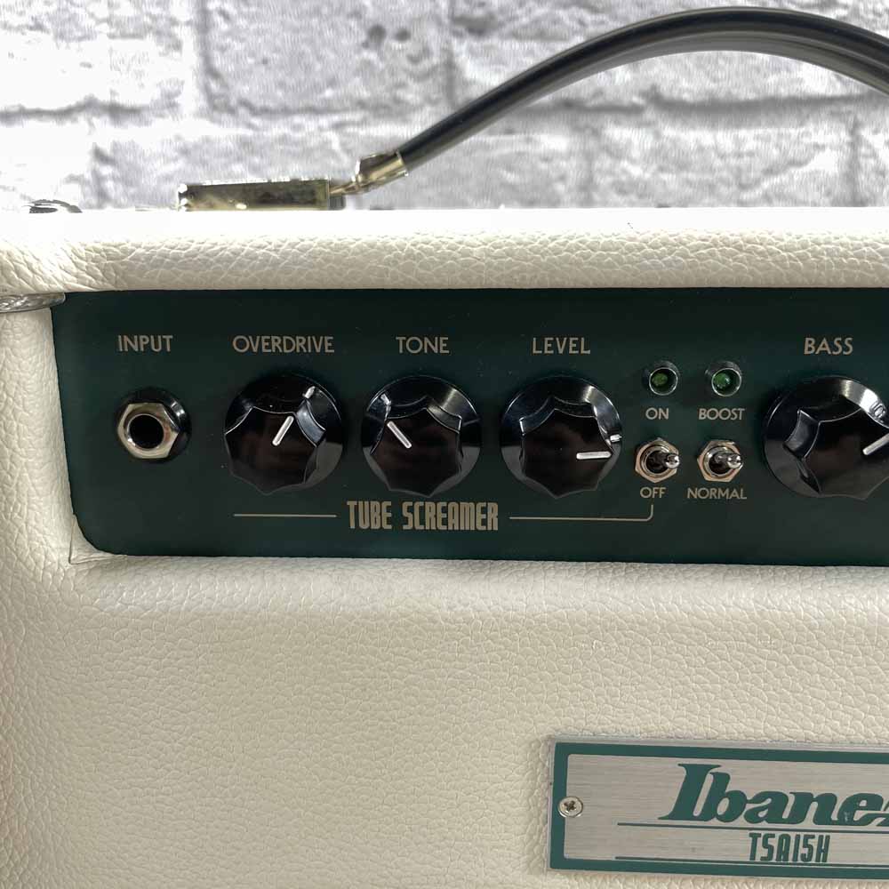 Used:  Ibanez TSA15H 15-watt, All-tube Guitar Amp Head