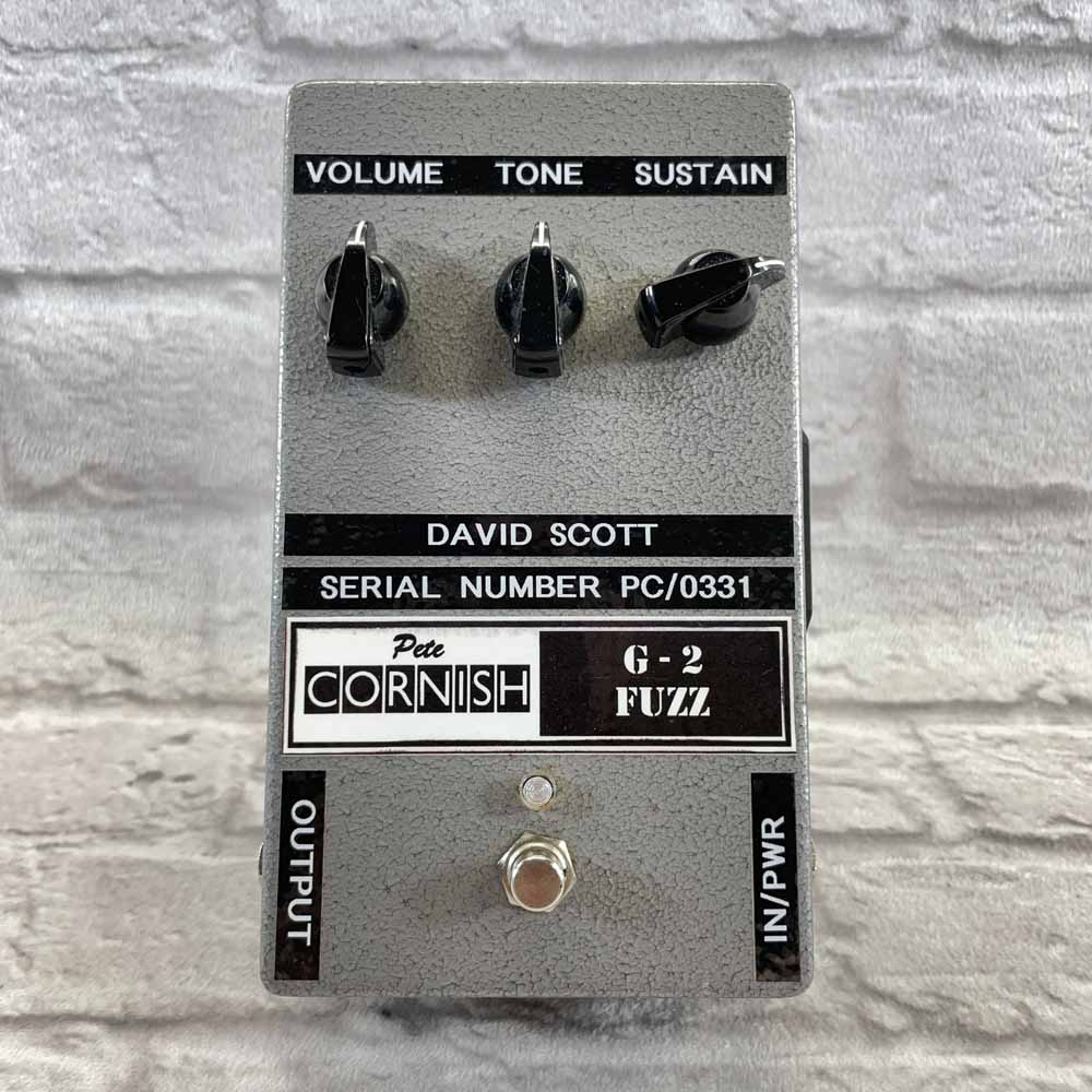 Used:  Pete Cornish G-2 Fuzz Pedal