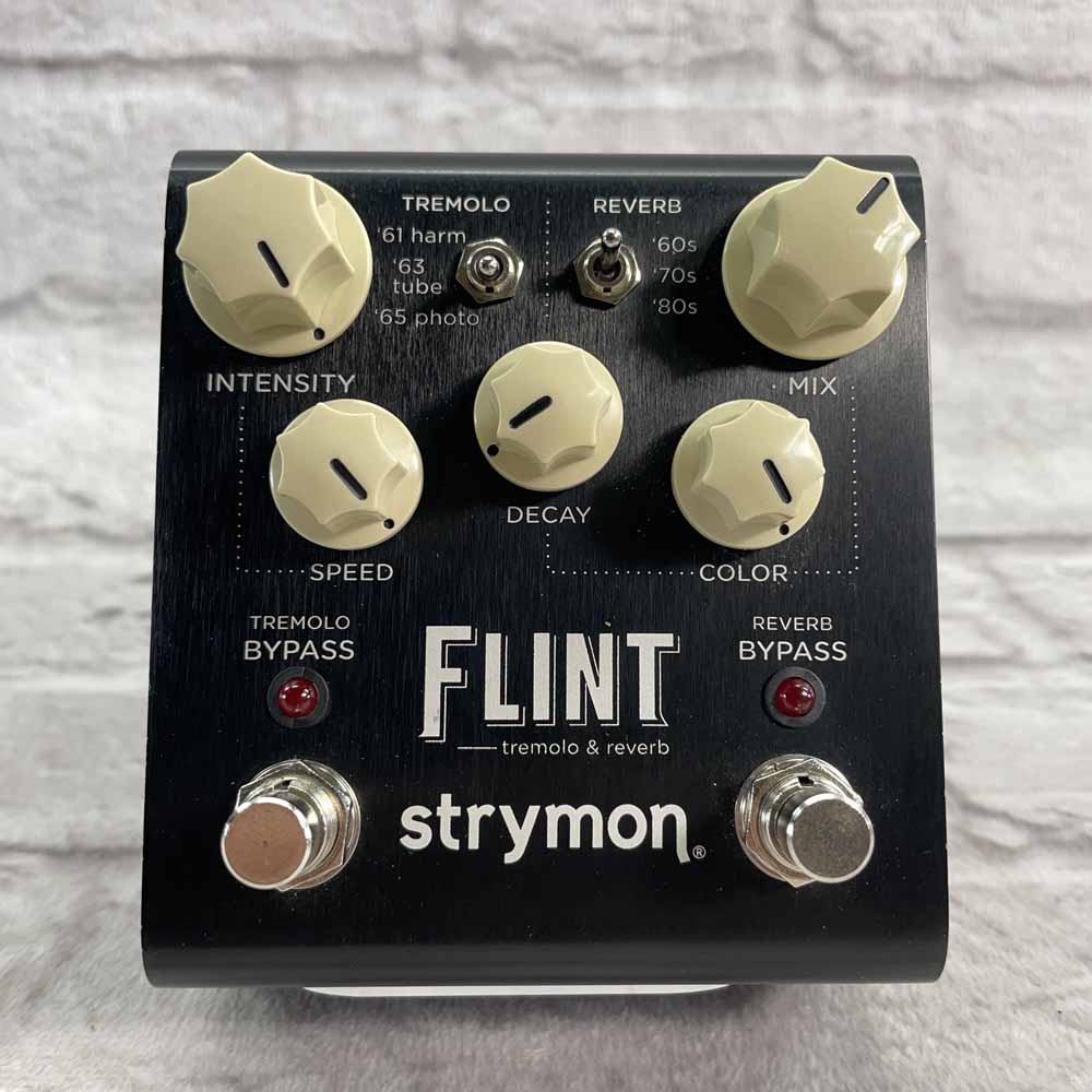 Used:  Strymon Flint V1 Tremolo Reverb Pedal