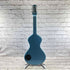 Used:  Electro Hawaiian Asher Lapsteel Guitar - Blue