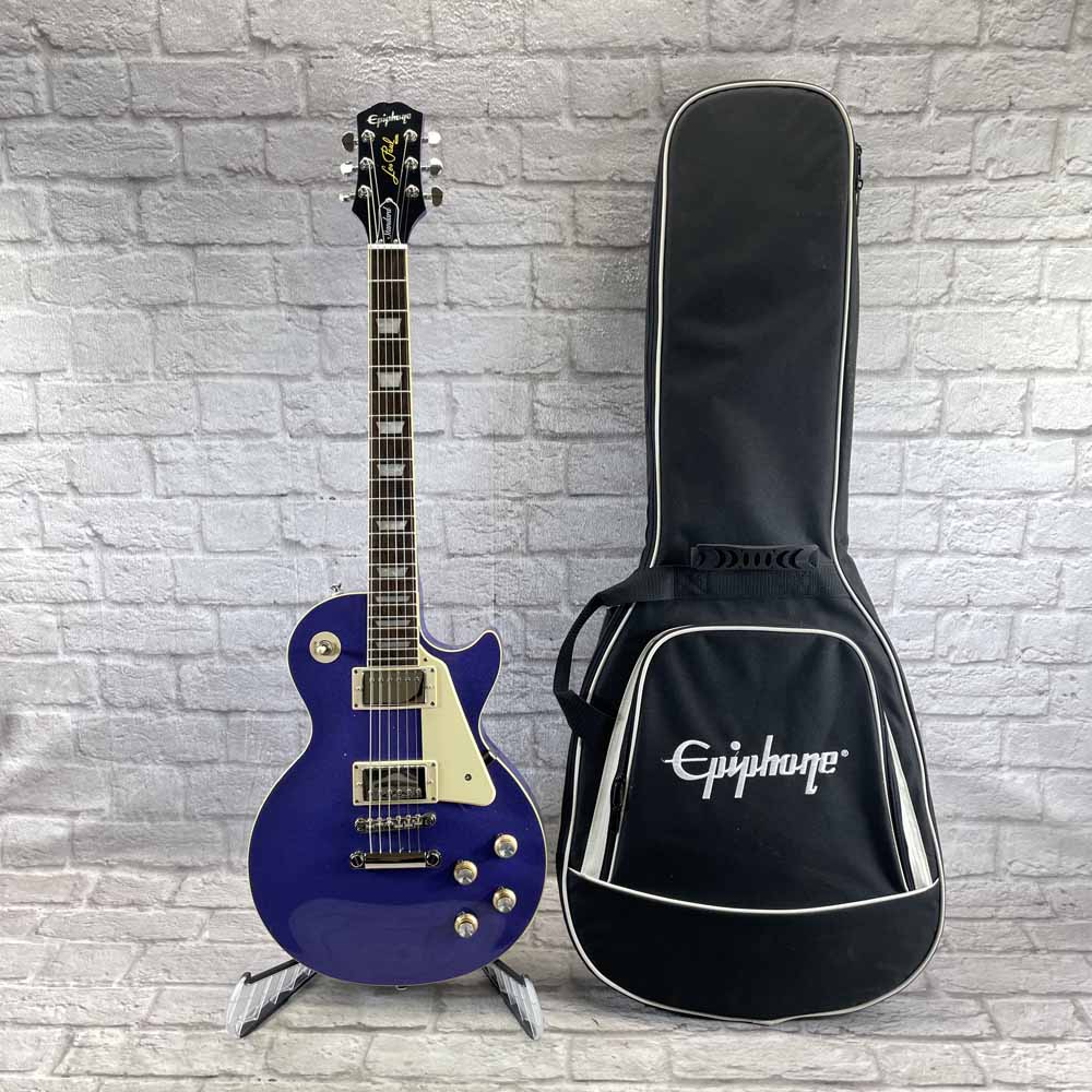 Used:  Epiphone Les Paul Standard '60s Electric Guitar - Purple Sparkle