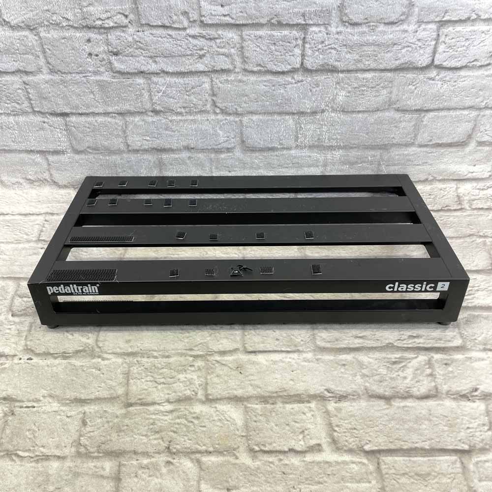 Used:  Pedaltrain Classic 2 Pedal Board with Soft Case