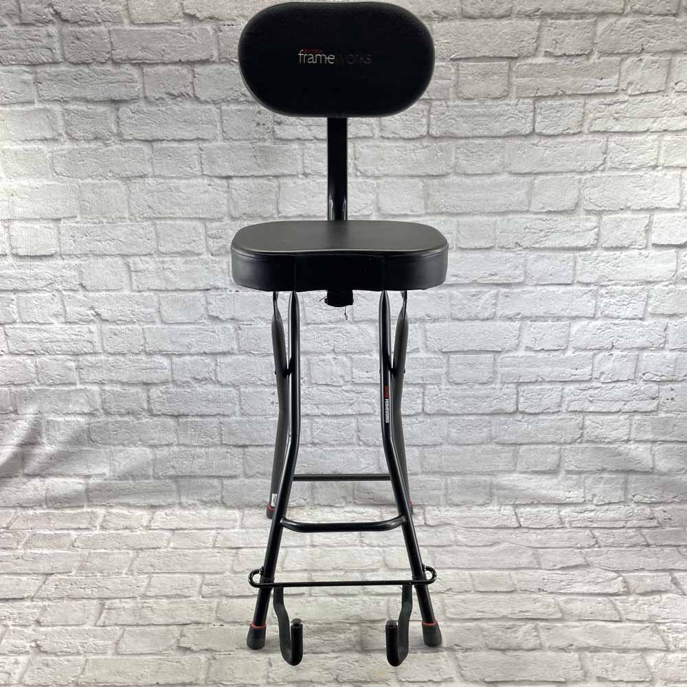 Used:  Gator Frameworks GFW-GTR-SEAT Guitar Seat/Stand Combo