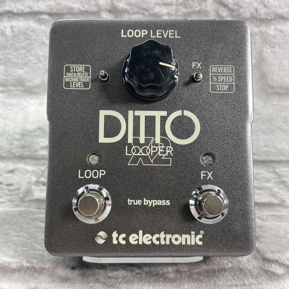 Used:  TC Electronic Ditto X2 Looper