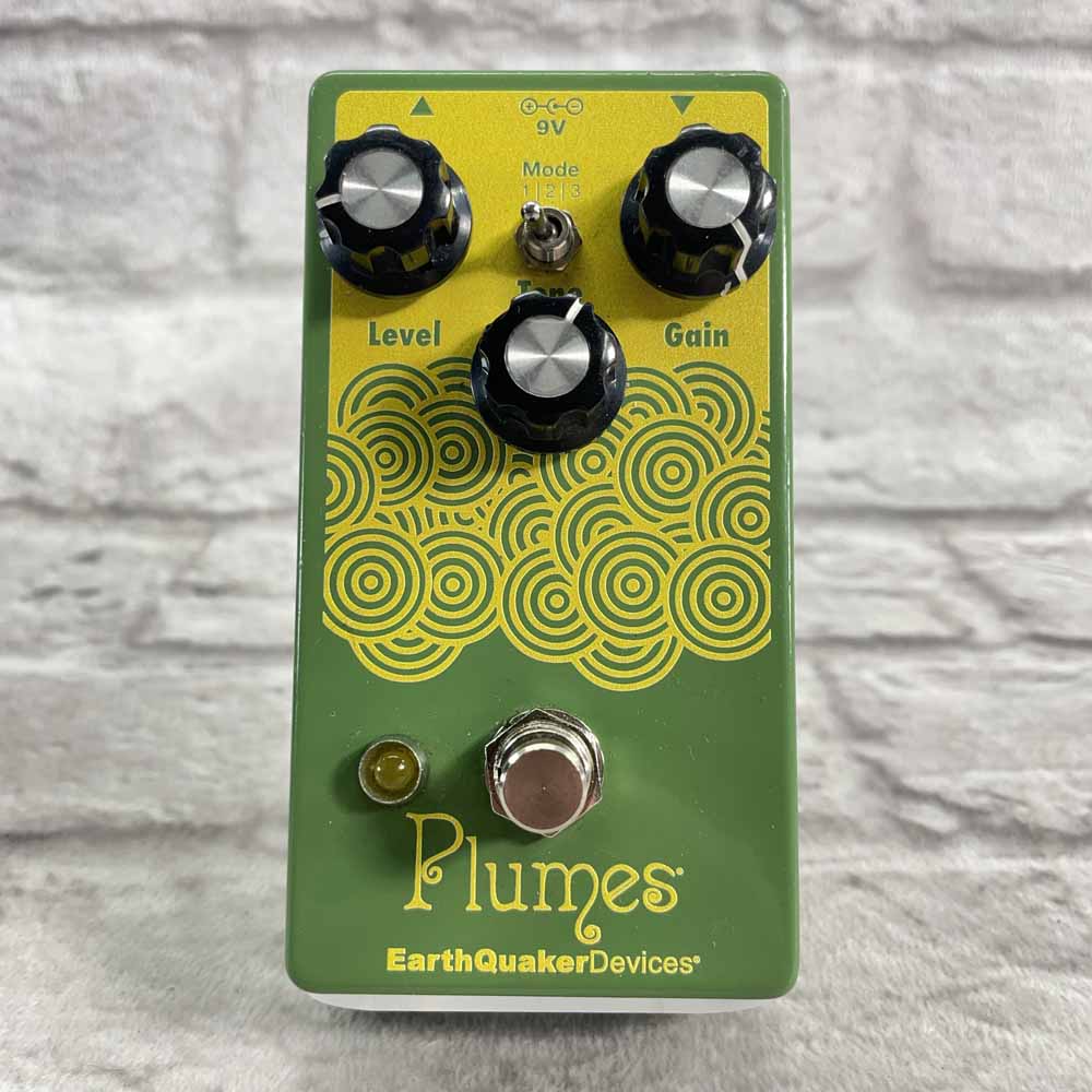 Used:  EarthQuaker Devices Plumes Small Signal Shredder