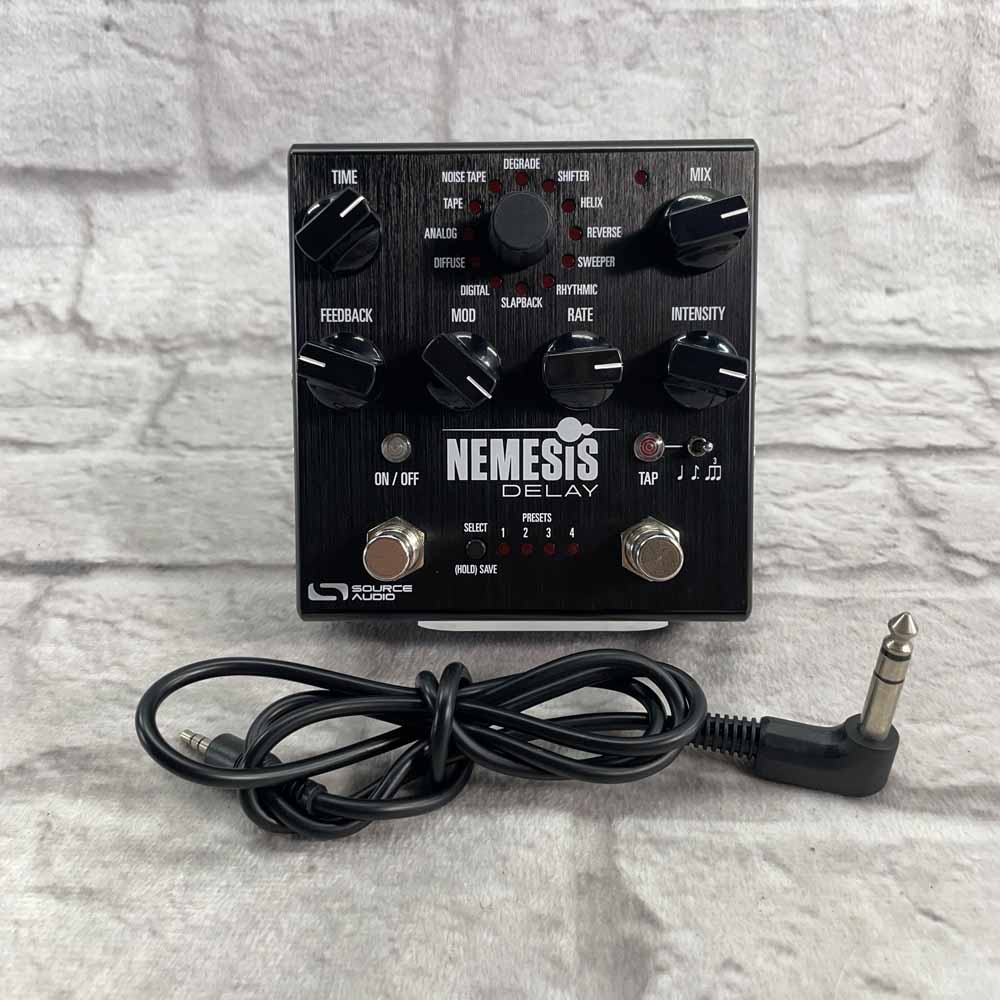 Used:  Source Audio Nemesis Delay Pedal V1