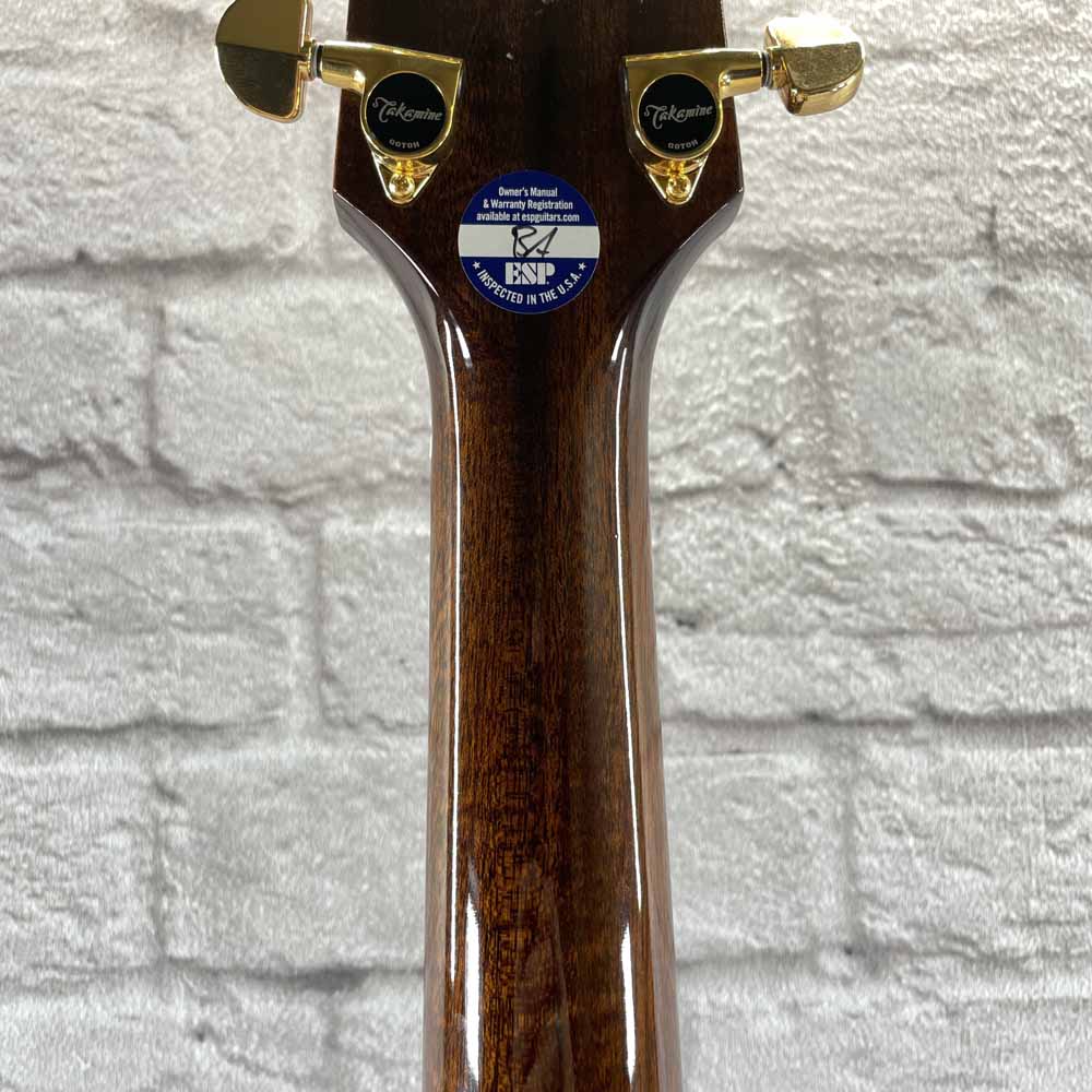 Used:  Takamine P5DC Acoustic Guitar - Natural w/electronics