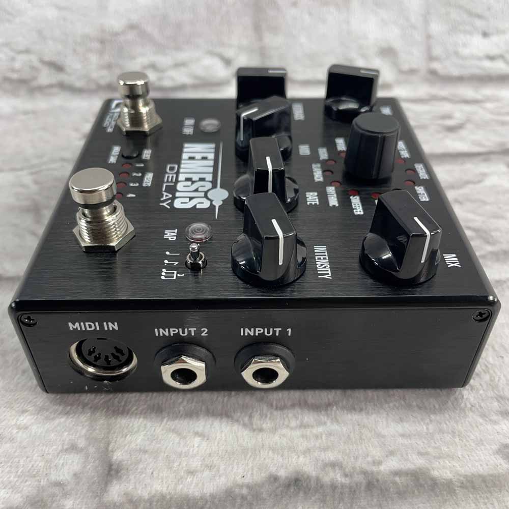 Used:  Source Audio Nemesis Delay Pedal V1