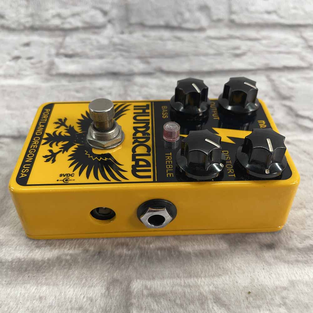 Used:  Mr. Black Thunderclaw Distortion Pedal