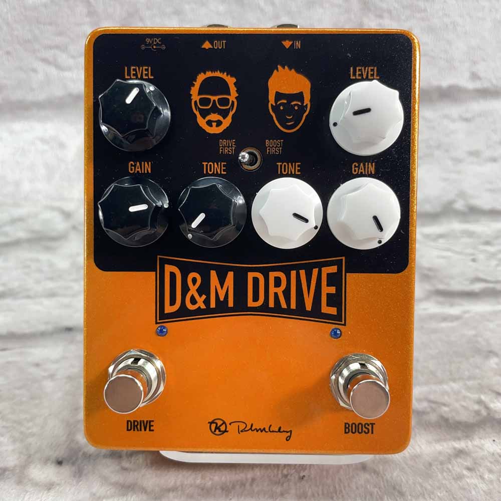 Used:  Keeley D&M Drive and Boost Effects Pedal