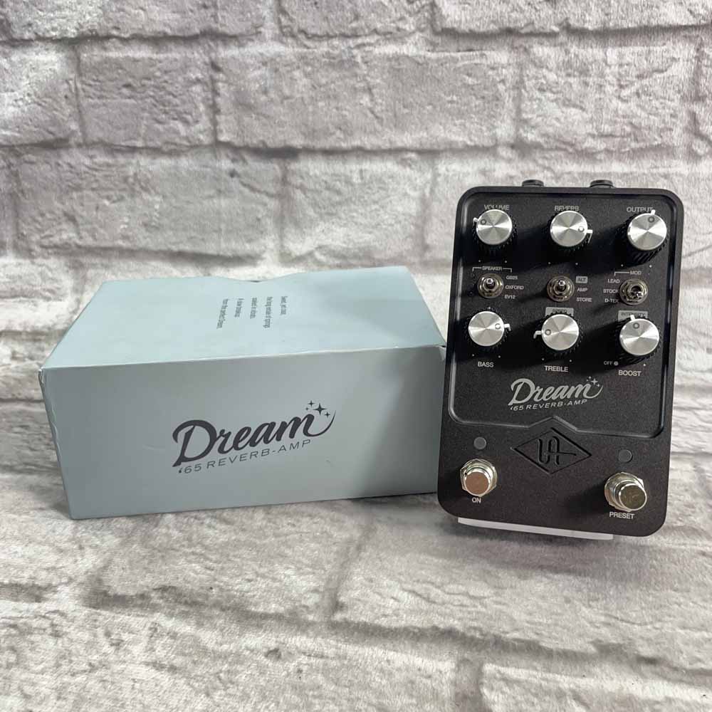 Used:  Universal Audio Dream ’65 Reverb Amplifier Pedal