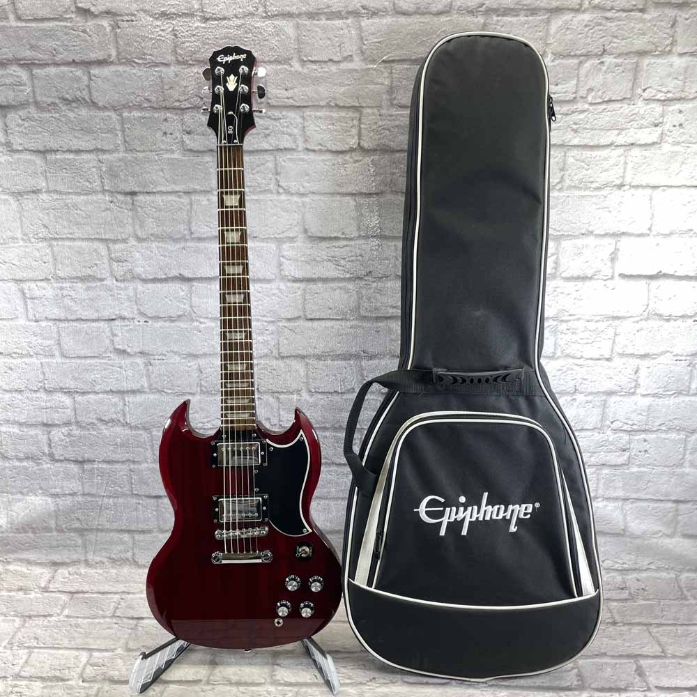 Used:  Epiphone 2008 SG G-400 Electric Guitar - Cherry