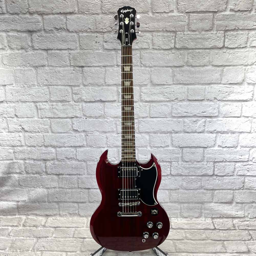 Used:  Epiphone 2008 SG G-400 Electric Guitar - Cherry