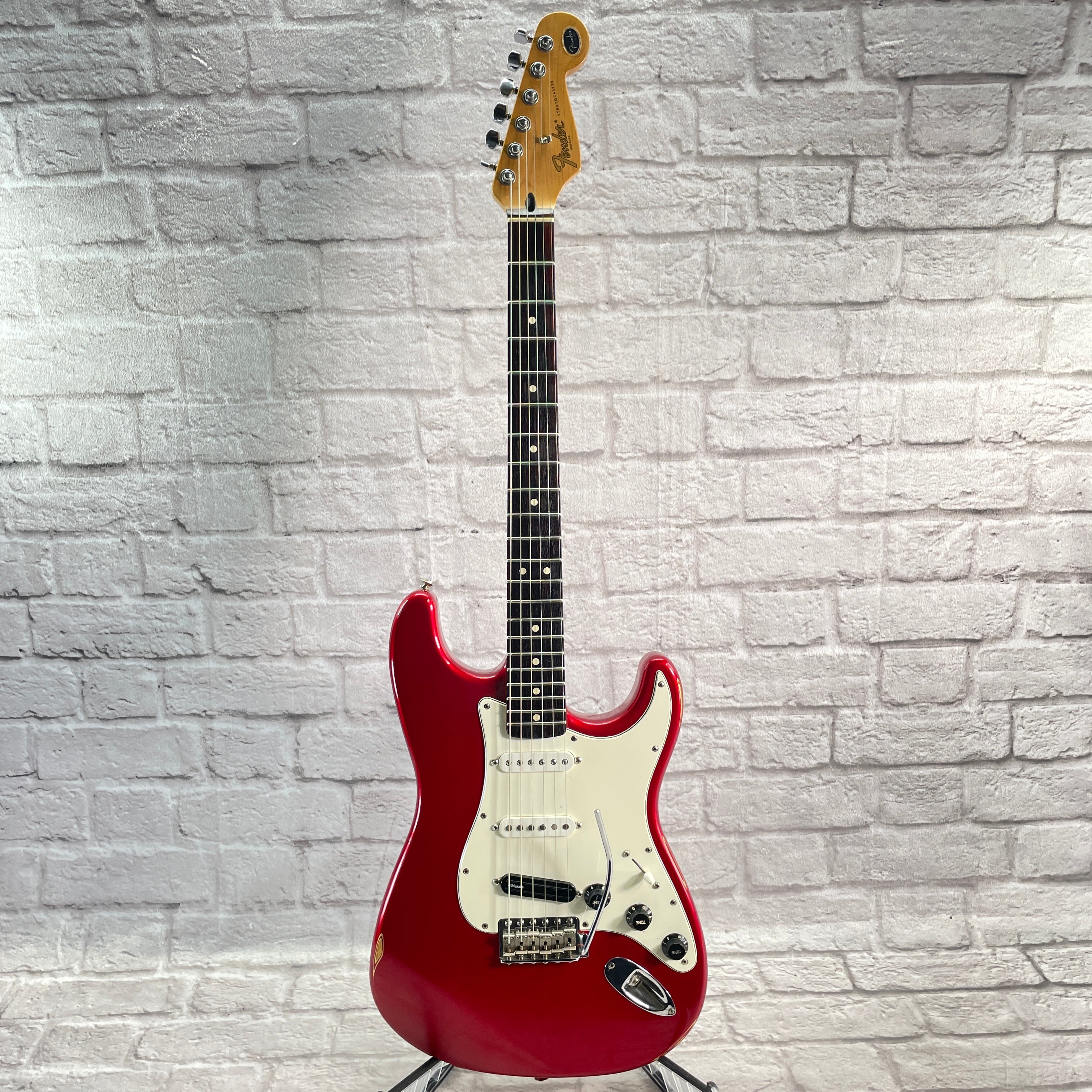 Used:  Fender California Stratocaster - Candy Apple Red