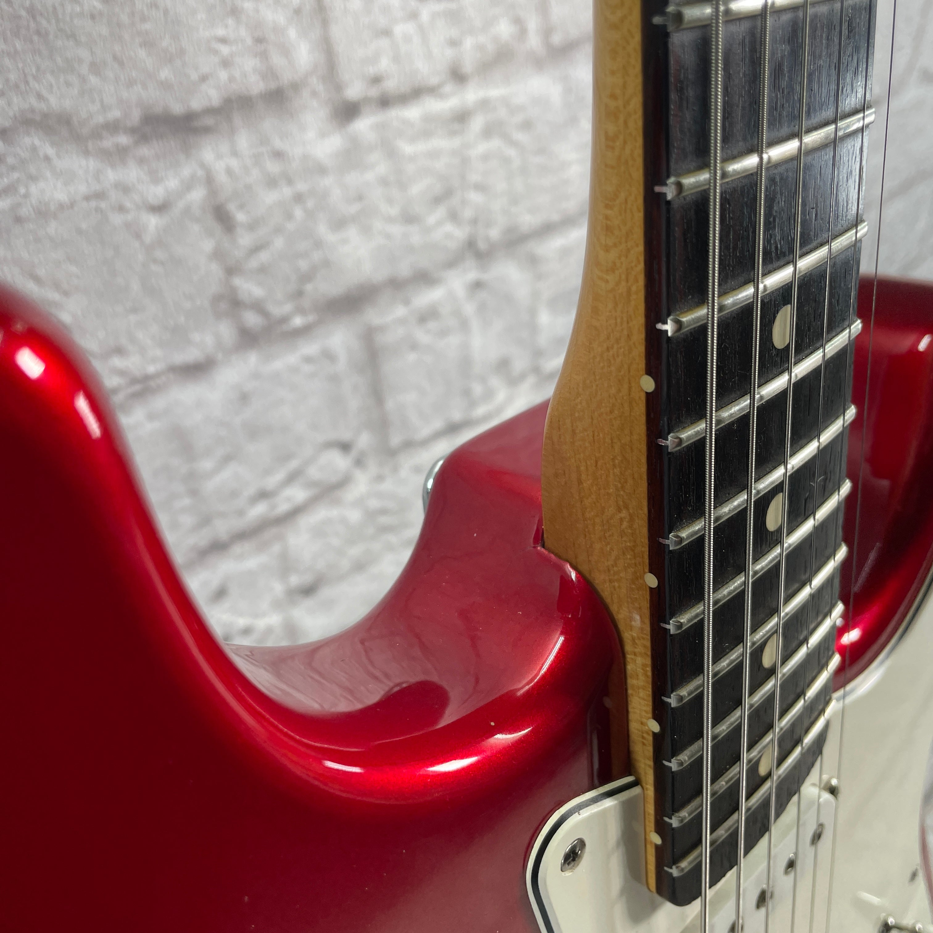 Used:  Fender California Stratocaster - Candy Apple Red