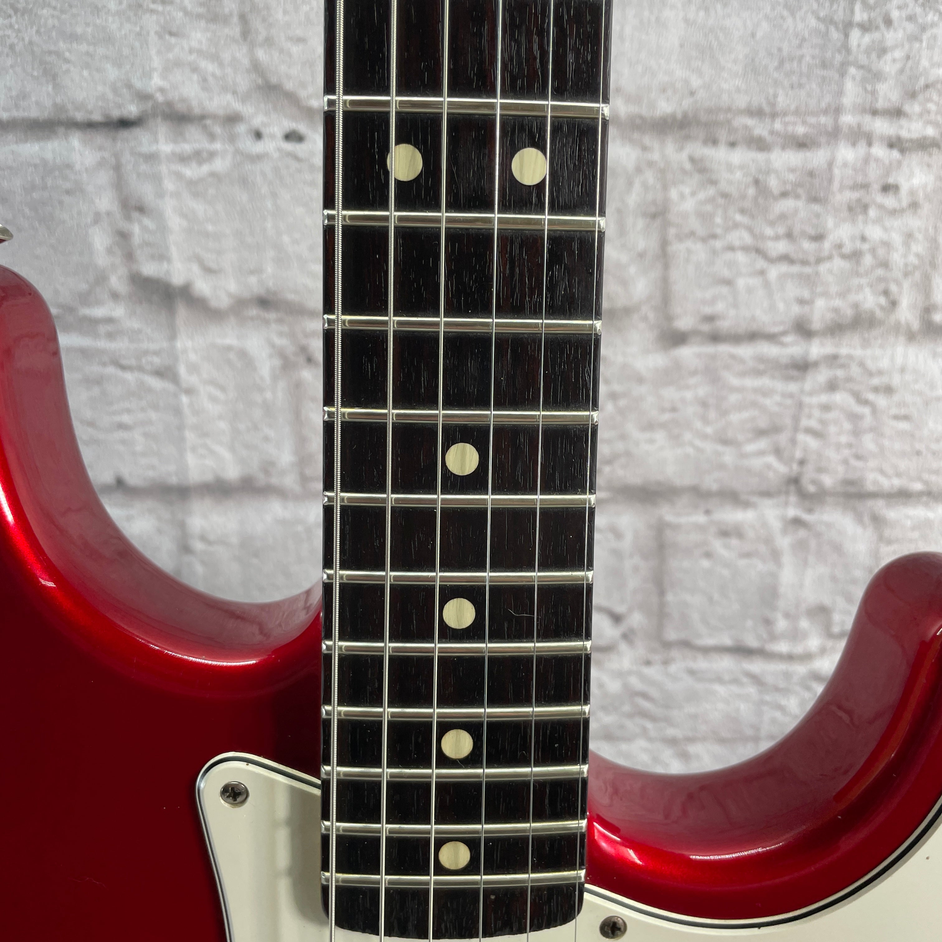 Used:  Fender California Stratocaster - Candy Apple Red