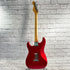 Used:  Fender California Stratocaster - Candy Apple Red