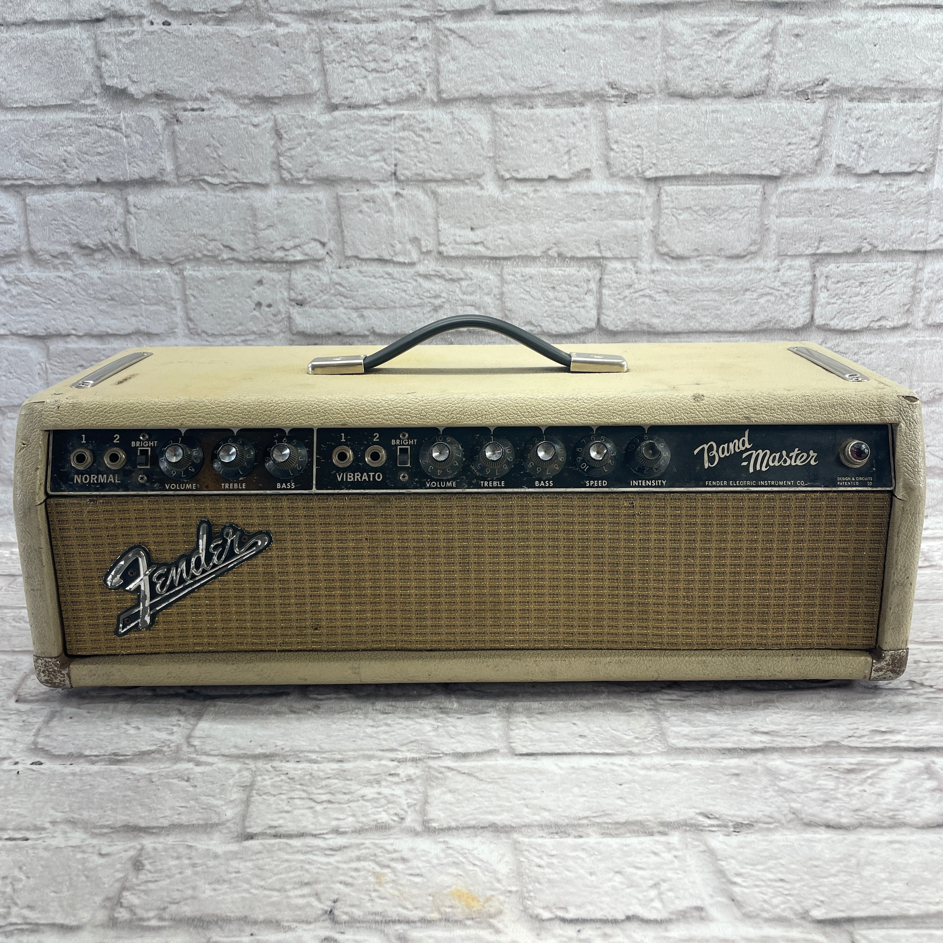 Used:   Fender Bandmaster 40 Watt Amp Head (1963)