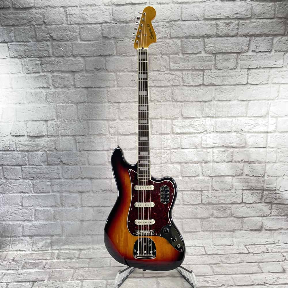 Used:  Squier Classic Vibe Bass VI Bass Guitar - Sunburst