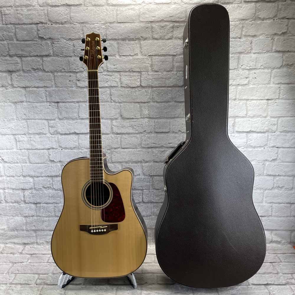 Used:  Takamine GD93CE-NAT Cutaway Dreadnought Acoustic/Electric Guitar - Natural