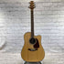 Used:  Takamine GD93CE-NAT Cutaway Dreadnought Acoustic/Electric Guitar - Natural