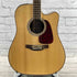 Used:  Takamine GD93CE-NAT Cutaway Dreadnought Acoustic/Electric Guitar - Natural