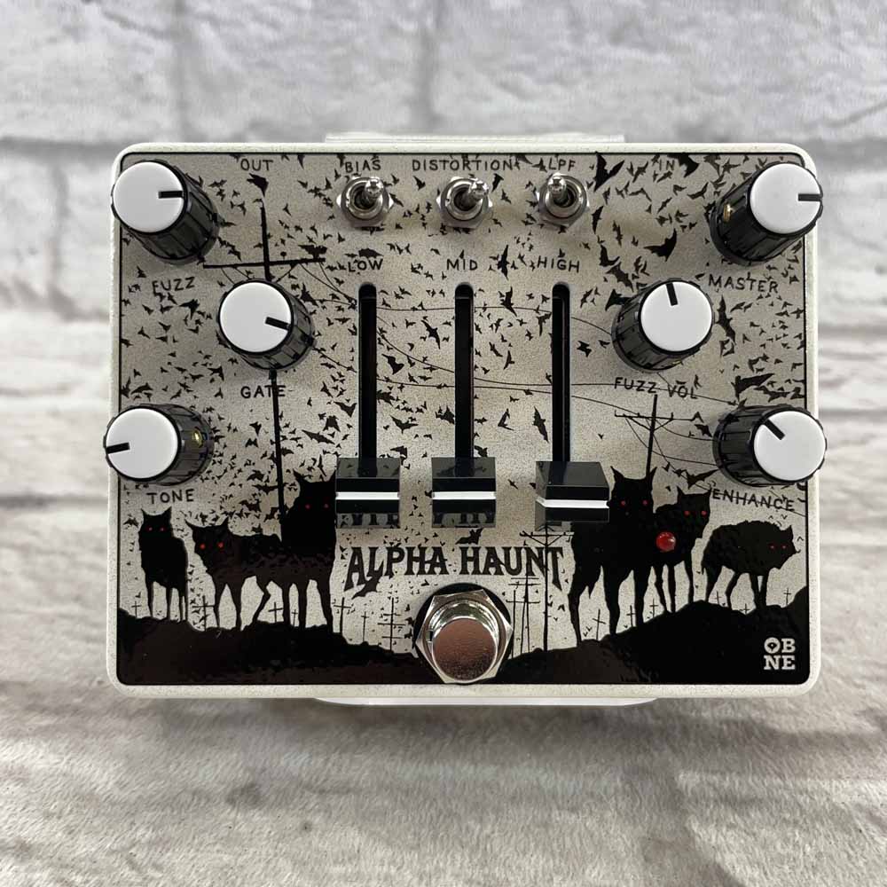 Used:  Old Blood Noise Endeavors Alpha Haunt Fuzz Pedal V2