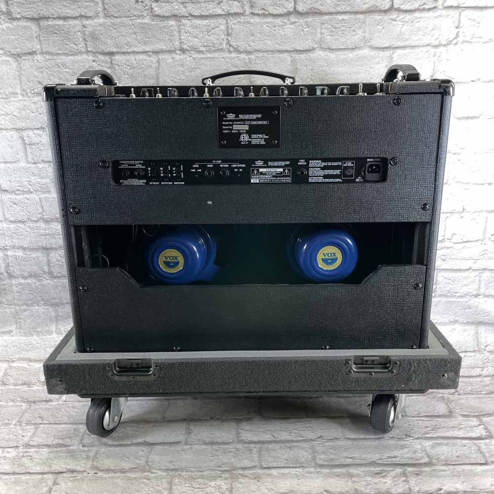 Used:  VOX AC30CC2X Custom Classic 2x12 Guitar Combo Amp
