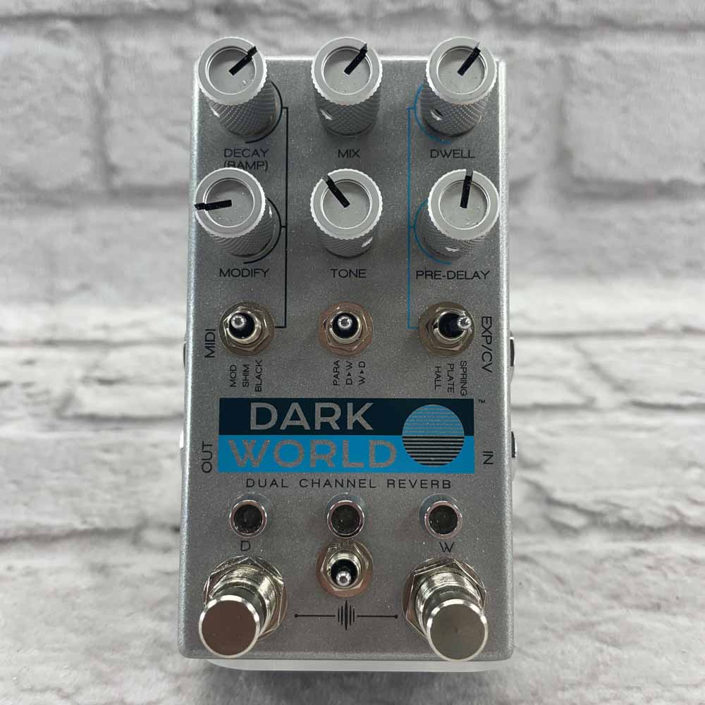 Used:  Chase Bliss Dark World Dual Channel Reverb Pedal