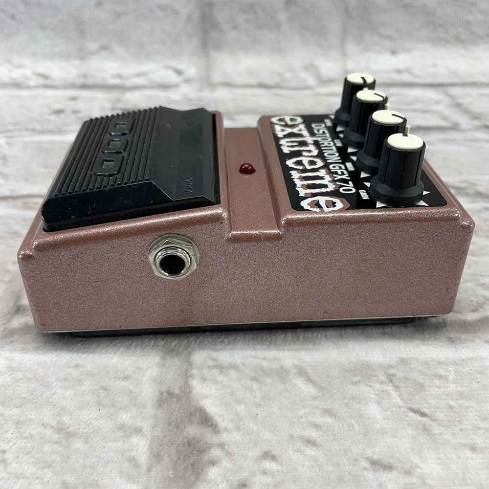 Used:  DOD GFX 70 Extreme Distortion Pedal