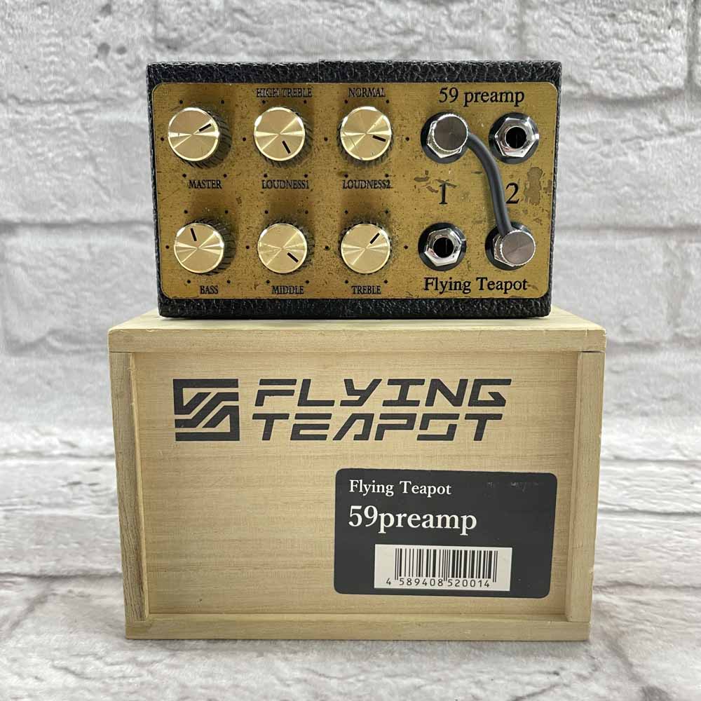 Used:  Flying Teapot 59Preamp Pedal