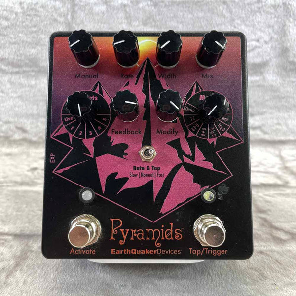 Used: EarthQuaker Devices Pyramids Stereo Flanger Limited Edition