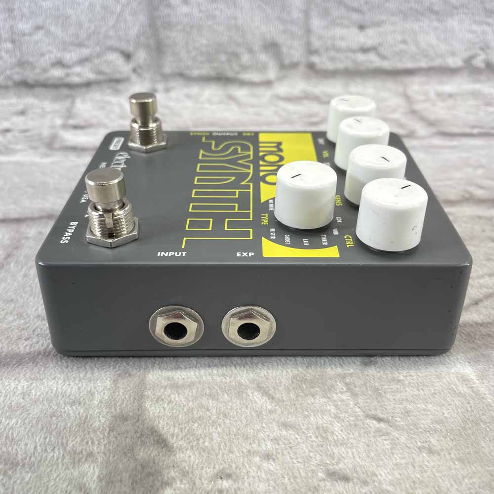 Used:  Electro-Harmonix Mono Synth Guitar Synthesizer Pedal