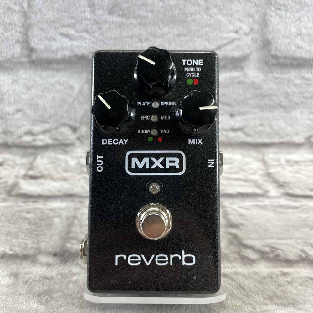 Used:  MXR M300 Reverb Pedal
