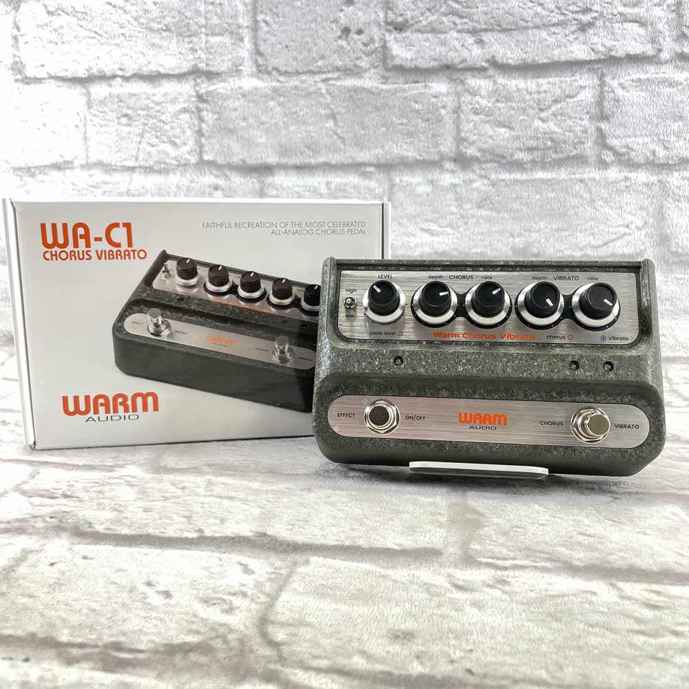 Used:  Warm Audio WA-C1 Chorus Vibrato Pedal