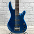 Used:  Yamaha BB404 Bass Guitar - Blue