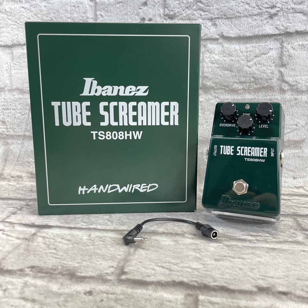 Used:  Ibanez TS808HW Tube Screamer Pedal - Hand Wired