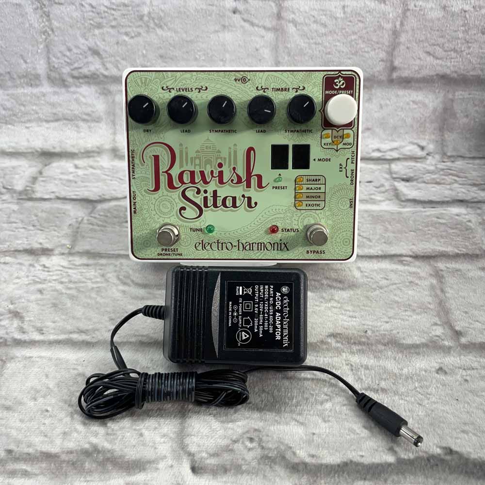 Used:  Electro-Harmonix Ravish Sitar Emulation Pedal