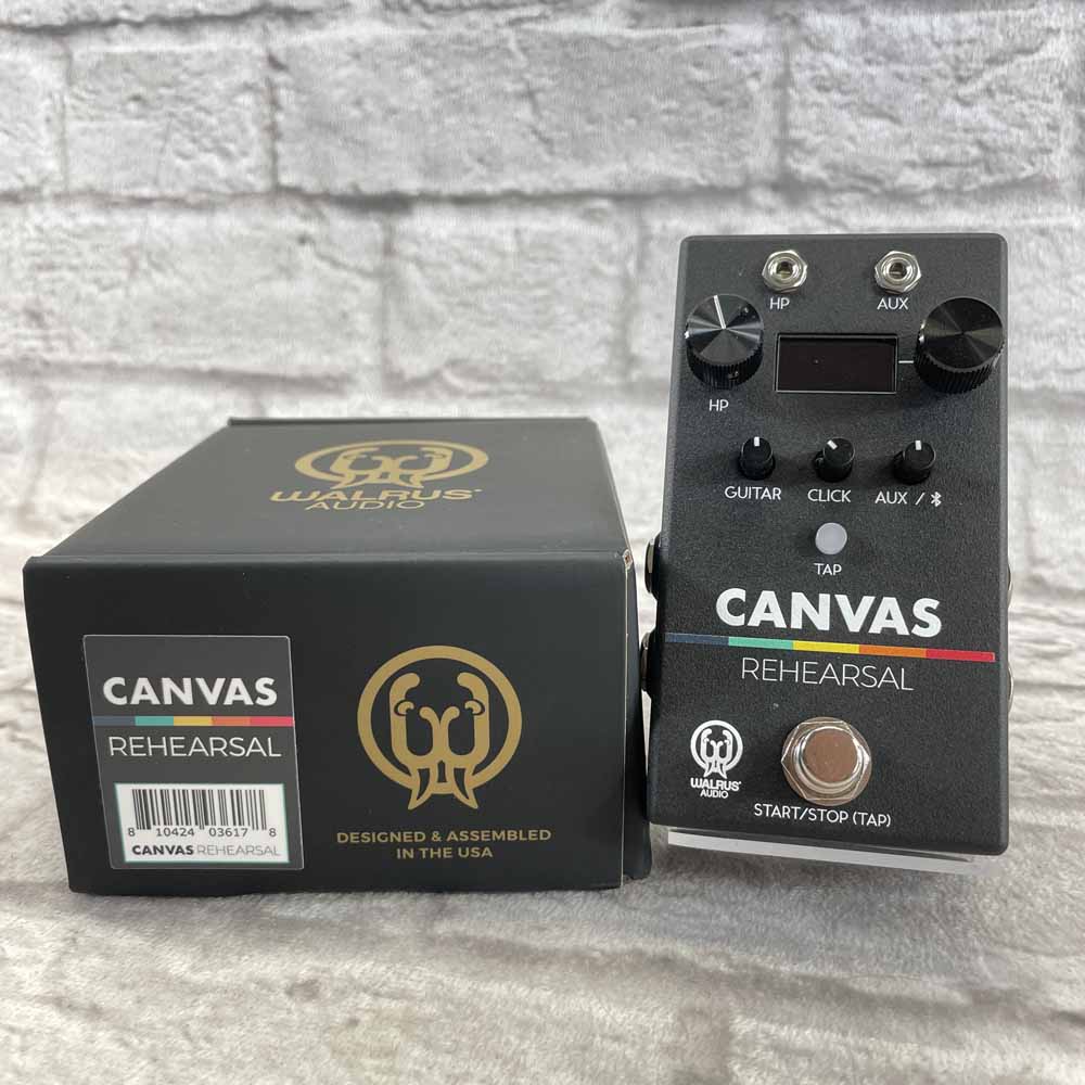 Used:  Walrus Audio Canvas Rehearsal