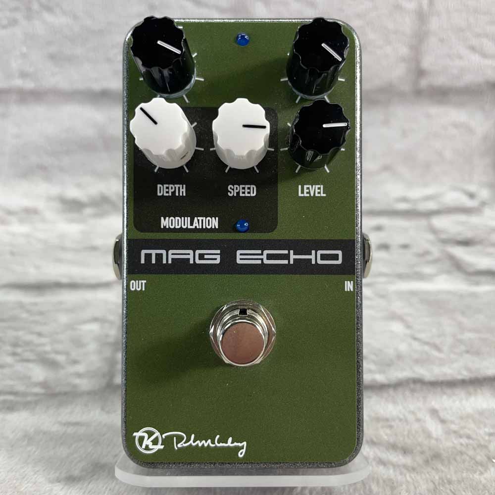 Used:  Keeley Magnetic Echo – Modulated Tape Echo Pedal