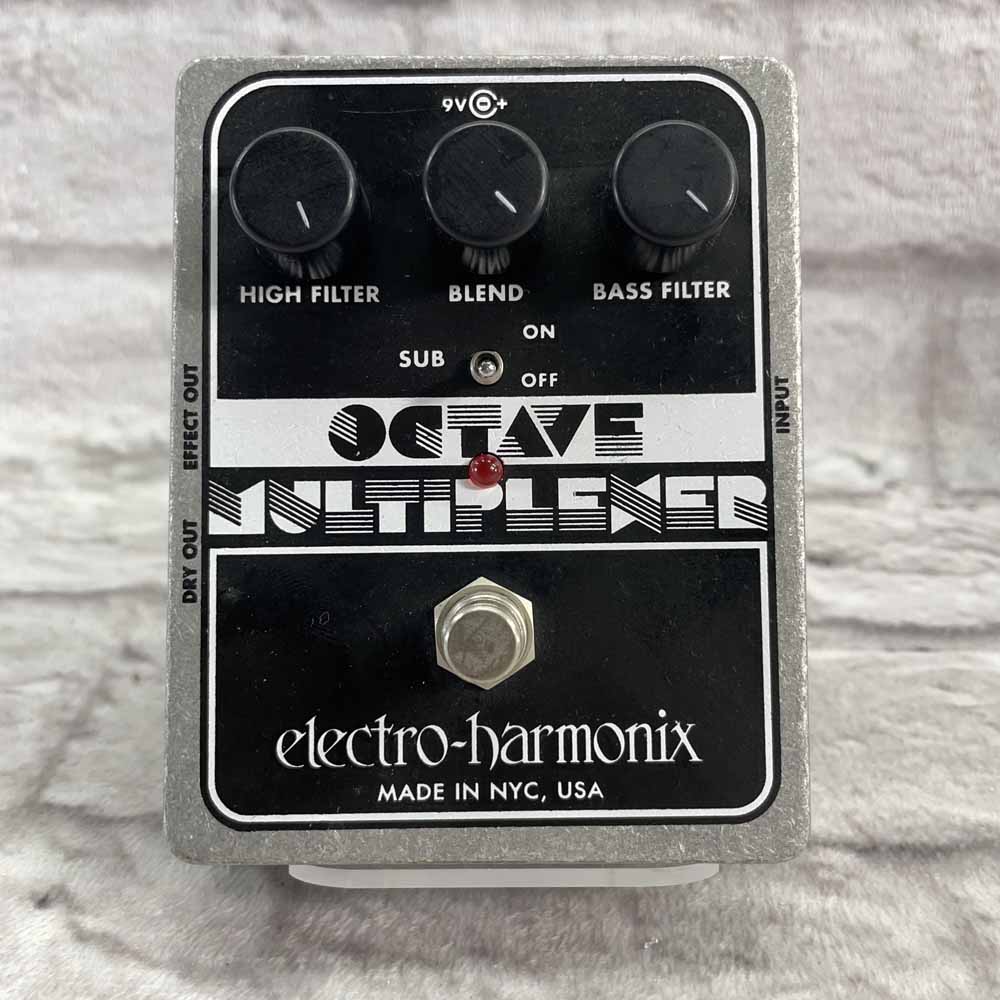 Used:  Electro-Harmonix Octave Multiplexer