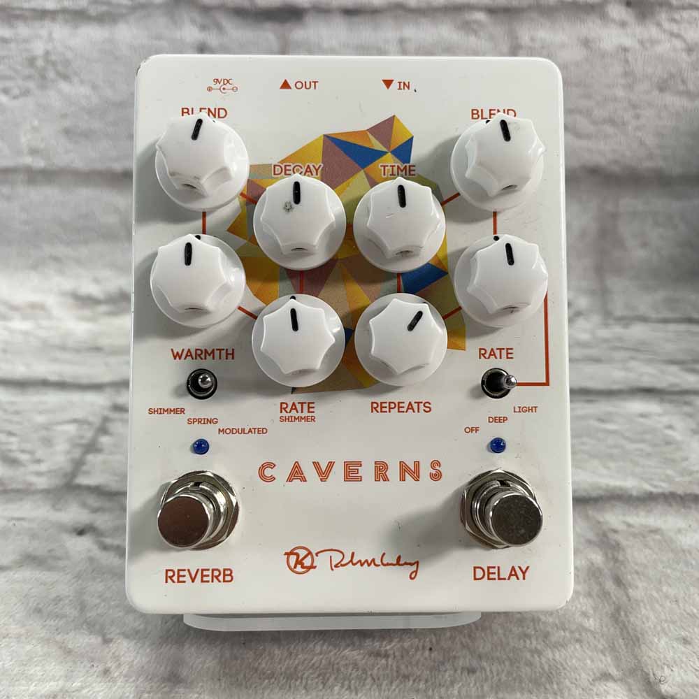 Used:  Keeley Caverns Delay Reverb Pedal